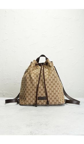Gucci Drawstring Backpack in - FWRD Renew - Modalova