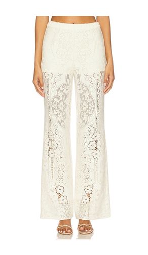 Arianna Lace Pants in . Size 0. Also in 10 - Sea - Modalova