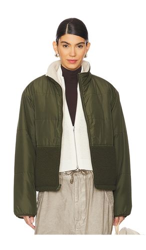 Tasha Reversible Puffer Sherpa Jacket in . Taglia M, S, XL - Velvet by Graham & Spencer - Modalova