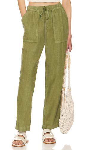 Pantalón cindy en color verde oliva talla S en - Olive. Talla S (también en XS) - Velvet by Graham & Spencer - Modalova