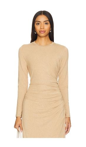 Side Drape Long Sleeve Crew in . Taglia M, S, XL, XS, XXS - Vince - Modalova