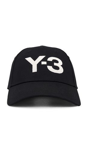 Y-3 Logo Cap in - Y-3 Yohji Yamamoto - Modalova