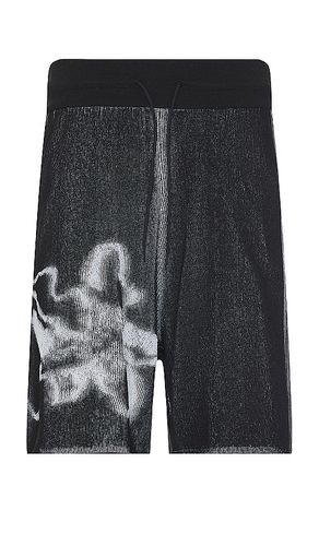 Gfx knit shorts en color negro talla L en & - . Talla L (también en S, XL/1X) - Y-3 Yohji Yamamoto - Modalova