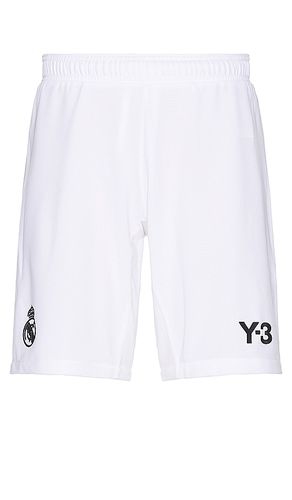 X real madrid pre shorts en color talla L en - White. Talla L (también en M, S, XL/1X) - Y-3 Yohji Yamamoto - Modalova