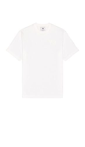 Chest Logo Tee in . Size M, S - Y-3 Yohji Yamamoto - Modalova