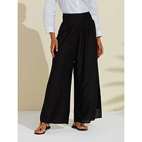 Women's Straight Full Length Pants Daily Wear Casual Daily Black Fall Spring and Summer S M L - Ador - Modalova