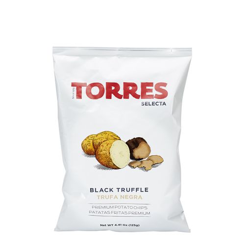 Torres Black Truffle Crisps 125g - Torres - Modalova