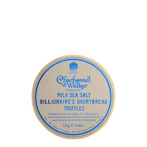 Milk Sea Salt Billionaire's Shortbread Truffles, Shortbread Truffles, 125g - Charbonnel Et Walker - Modalova
