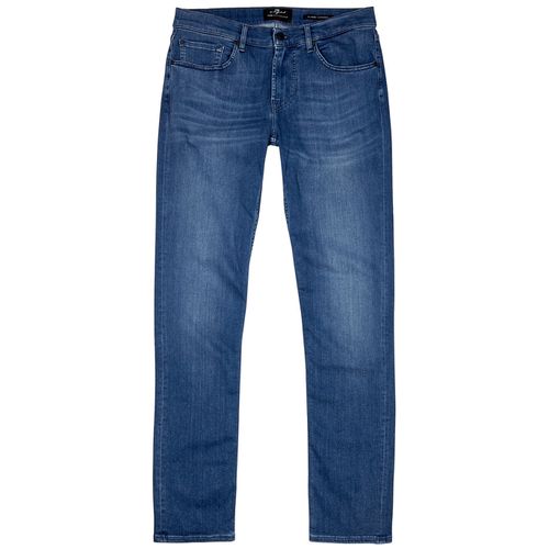 Slimmy Tapered Luxe Performance+ Jeans - - W32 - 7 for all mankind - Modalova