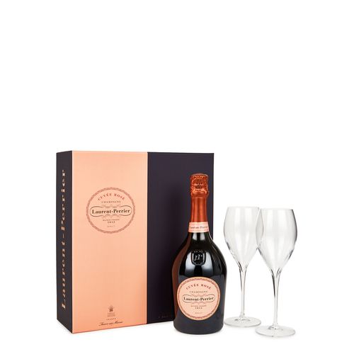 Cuvée Rosé Champagne Flute Gift Set Sparkling Wine - Champagne - 750ml Sparkling Wine - Laurent-perrier - Modalova