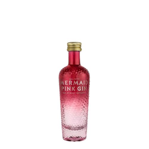 Mermaid Pink Gin, 50ml, Glass - Isle of Wight Distillery - Modalova