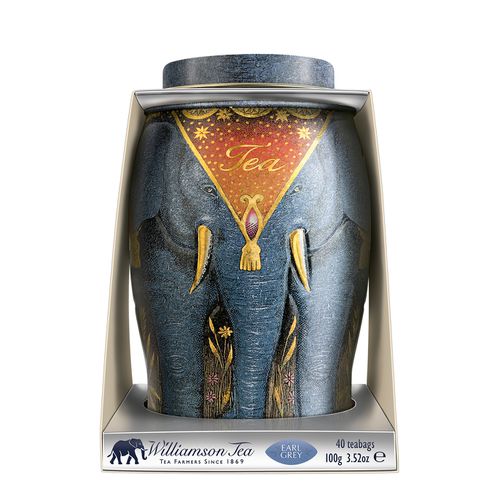 Elephant Grey Earl Grey Teabags x 40 - Williamson Tea - Modalova