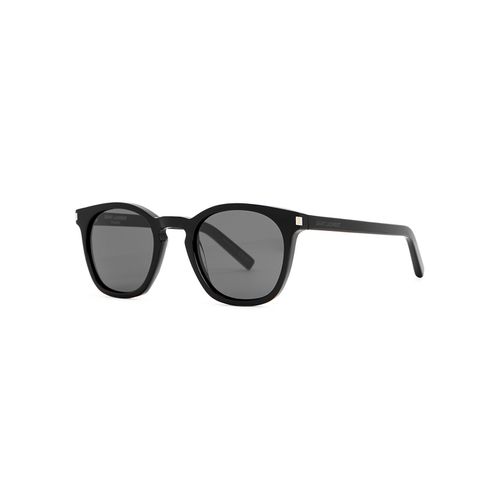 SL28 Black Wayfarer-style Sunglasses, Sunglasses, Black - Saint Laurent - Modalova