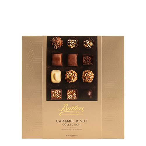 Caramel & Nut Chocolate Collection 240g, Nutty and Gooey Caramel, Greatest Hits Collection - Butlers Chocolates - Modalova