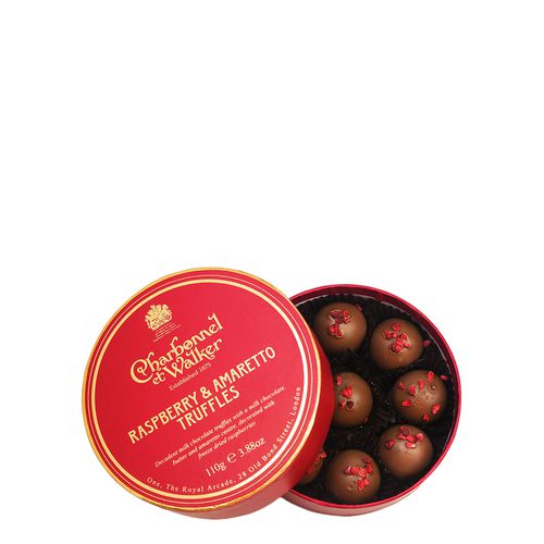 Raspberry & Amaretto Chocolate Truffles 110g - Charbonnel Et Walker - Modalova