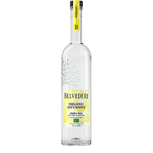 Organic Infusions Lemon & Basil Vodka - Belvedere - Modalova