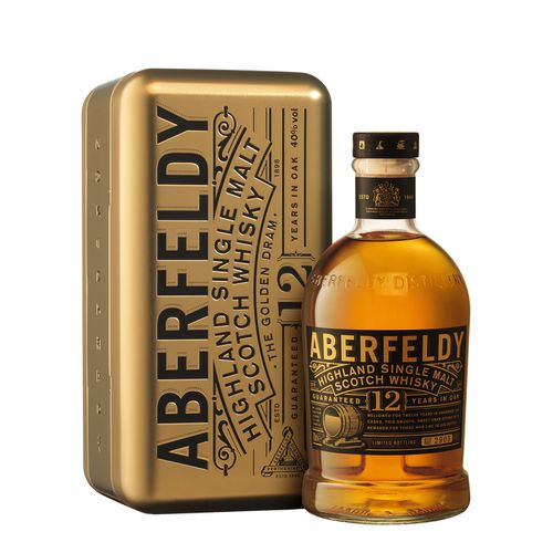 Year Old Single Malt Scotch Gold Bar, Whisky, Gift Tin - Aberfeldy - Modalova