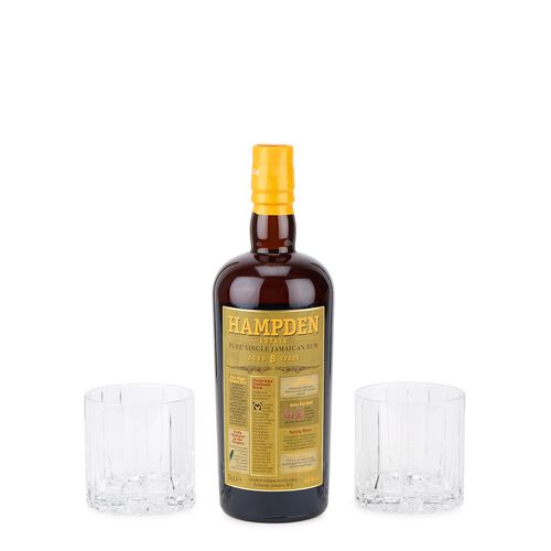 Year Old Pure Single Jamaican Rum Glass Pack - Hampden Estate Rum - Modalova