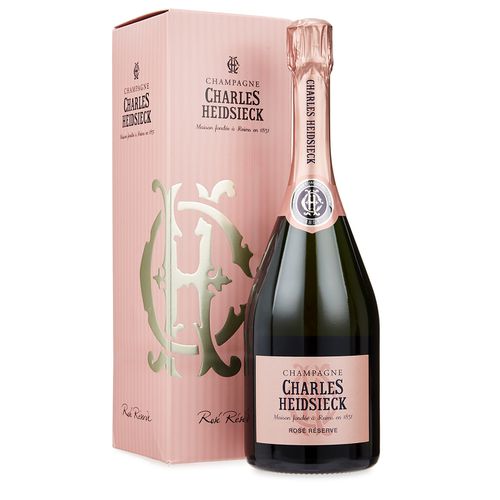 Rose Reserve Champagne NV Gift Box, Wine, Silk Sparkling Wine - Charles Heidsieck - Modalova
