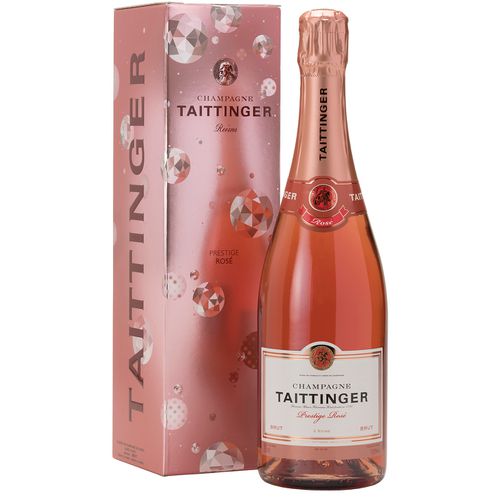 Brut Prestige Rose Champagne NV - Champagne - 750ml Sparkling Wine - Taittinger - Modalova