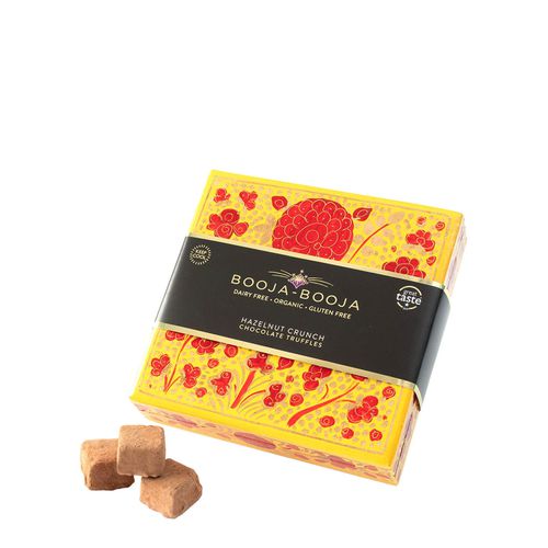 The Artist's Collection Hazelnut Crunch Chocolate Box, Dairy-free Gluten-free and Soya-free, 16 Hazelnut Crunch Chocolate Truffles - Booja Booja - Modalova