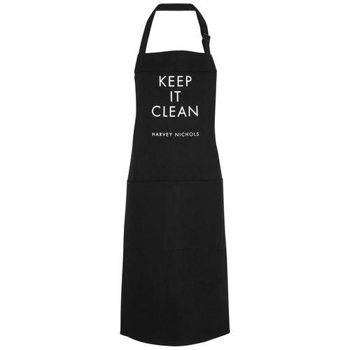 Keep It Clean Apron - Black - Harvey Nichols - Modalova