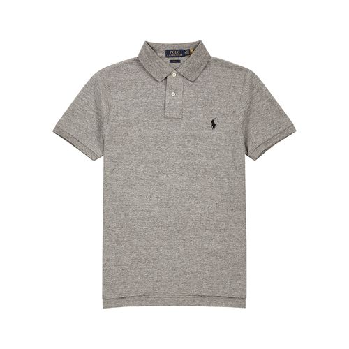 Slim Piqué Cotton Polo Shirt - XS - Polo ralph lauren - Modalova