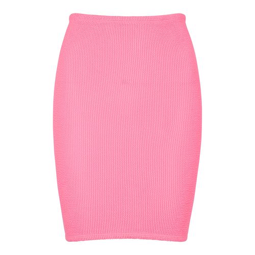 Neon Seersucker Mini Skirt, Mini Skirt, - One Size - Hunza G - Modalova