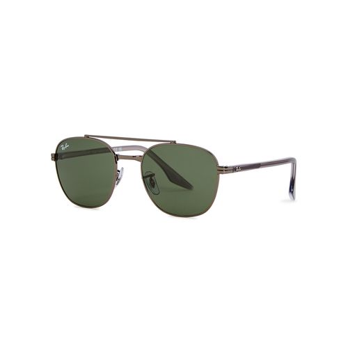 Gunmetal Aviator-style Sunglasses - Ray-ban - Modalova