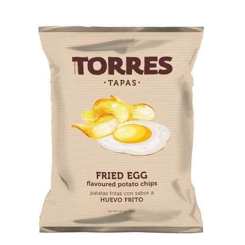 Fried Egg Flavoured Crisps 125G, Crisps, Vegan Friendly - Torres - Modalova