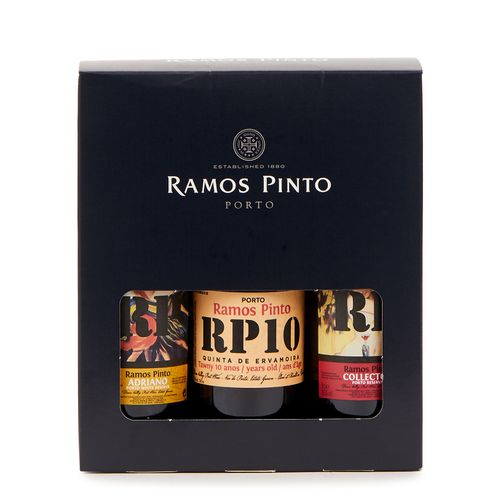 Mini Port Gift Pack 3 x 90ml Port And Fortified Wine - Ramos Pinto - Modalova