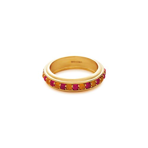Hot Rox 18kt -plated Vermeil Ring - Petite - Missoma - Modalova