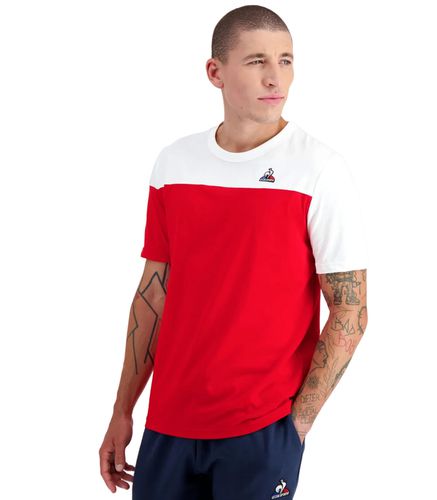 Camiseta Roja para Hombre - Essentiels M - Le Coq Sportif - Modalova