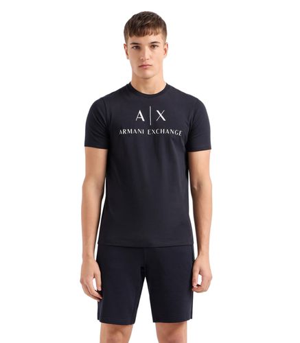 Camiseta Marino para Hombre - Regular Fit M - Armani Exchange - Modalova