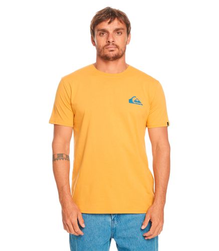 Camiseta Amarilla para Hombre - MW Mini Logo L - Quiksilver - Modalova
