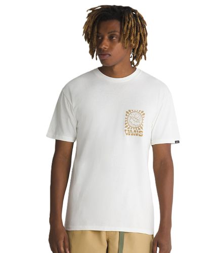Camiseta Blanca para Hombre - Sun And Surf Marshmallow M - Vans - Modalova