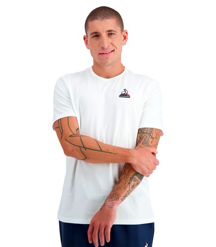 Le Coq Sportfi - Camiseta Blanca para Hombre Essentiels - L - Le Coq Sportif - Modalova