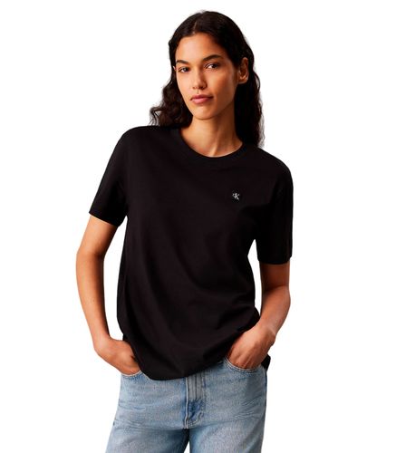 Camiseta Negra Unisex - Embro Badge S - Calvin Klein - Modalova