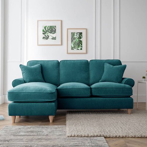 The Bromfield Left Hand Chaise Sofa Manhattan Emerald - The Great Sofa Company - Modalova