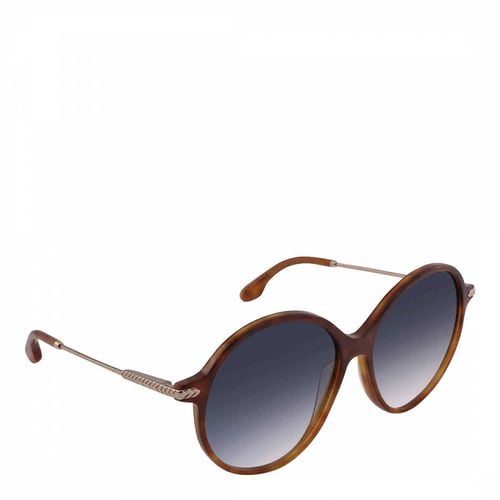 Women's Light Havana Fade Sunglasses 58mm - Victoria Beckham - Modalova