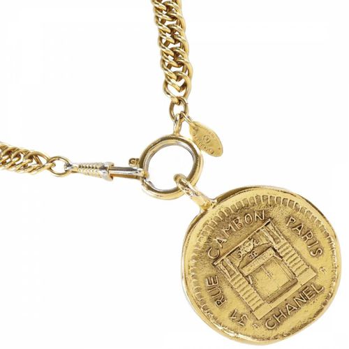 Gold Chanel Necklace - Vintage Chanel - Modalova