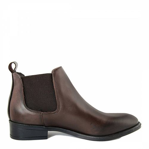 Vintage Leather Heeled Chelsea Boots - Triple Sun - Modalova