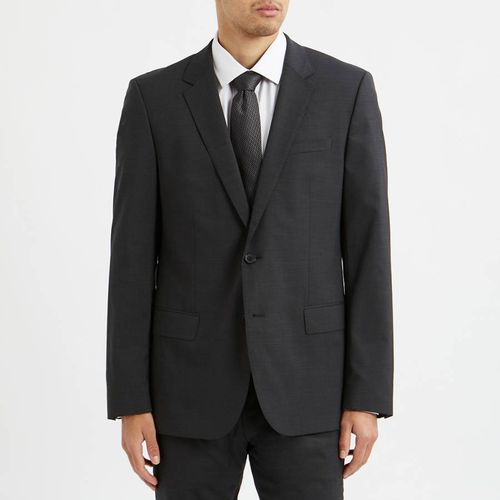 Dark Hayes Wool Blend Suit Jacket - BOSS - Modalova