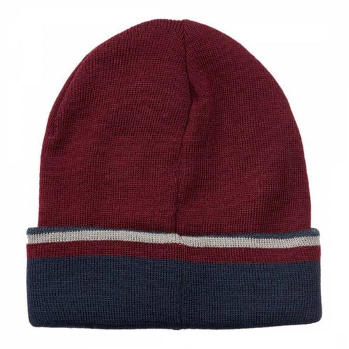 Burgundy Contrast Beanie - U.S. Polo Assn. - Modalova