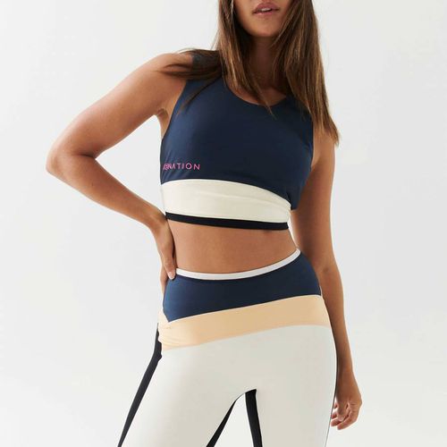 Navy Outline Sports Bra - P.E Nation - Modalova