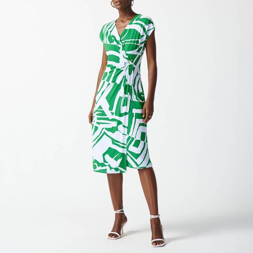 Green Printed Midi Dress - Joseph Ribkoff - Modalova