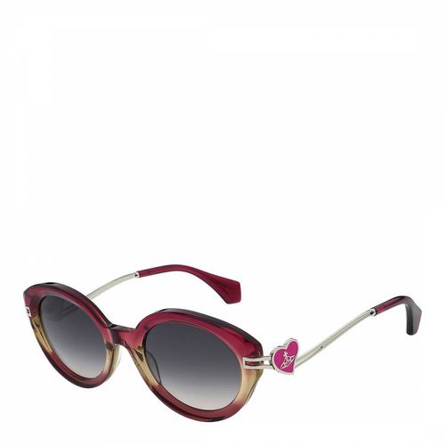 Pink Three Col Grad Bianca Sunglasses - Vivienne Westwood - Modalova