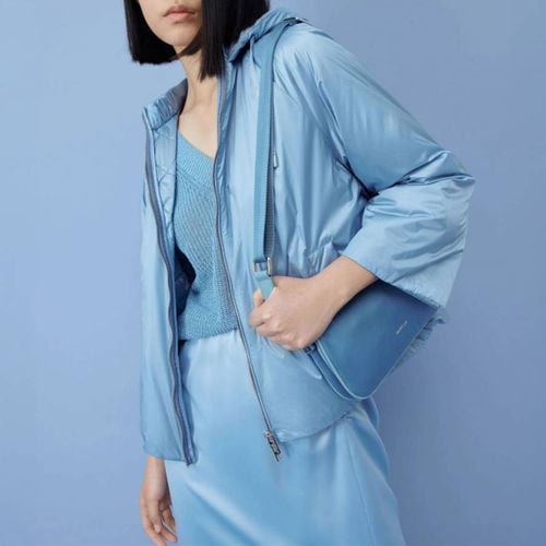 Blue Epsilon Hooded Jacket - Marella - Modalova