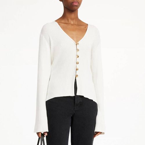 Ivory Cirella Flared Sleeve Knit - By Malene Birger - Modalova