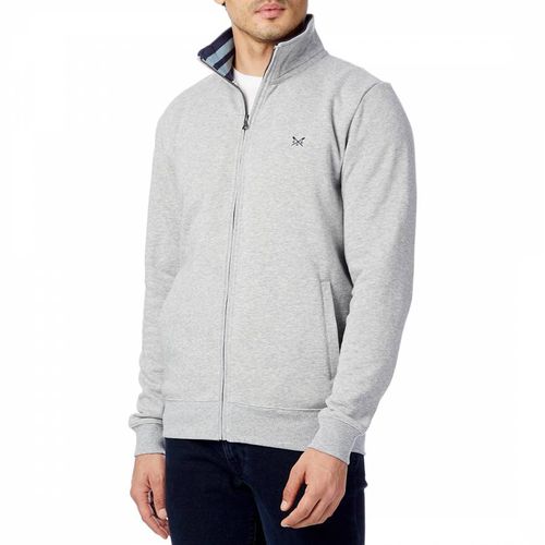 Grey Full Zip Through Sweatshirt - Crew Clothing - Modalova